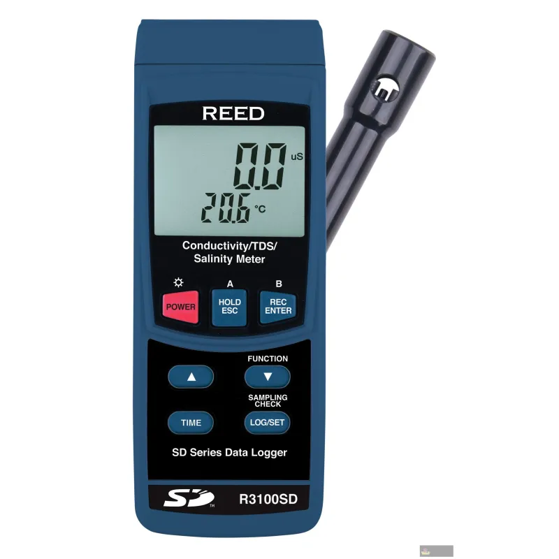 Reed R3100sd-nist Data Logging Conductivity/salinity/tds W/nist Cert