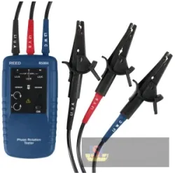 Reed R5004-nist 3-phase & Motor Rotation Tester W/nist Cert