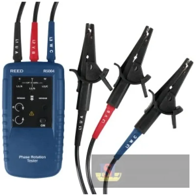 Reed R5004-nist 3-phase & Motor Rotation Tester W/nist Cert