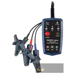Reed R5044-nist 3-phase & Motor Rotation Tester, Non-contact W/nist Cert