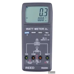 Reed R5000-nist Watt Meter W/nist Cert