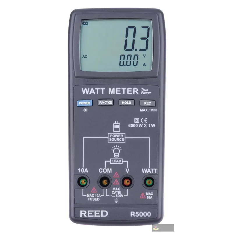 Reed R5000-nist Watt Meter W/nist Cert