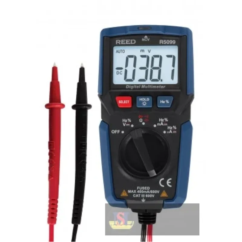Reed R5099-nist Compact Multimeter W/ncv W/nist Cert
