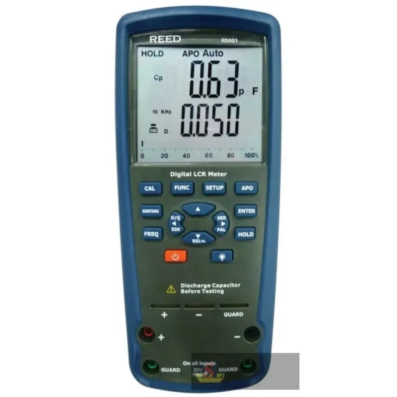 Reed R5001-nist Lcr Meter W/nist Cert