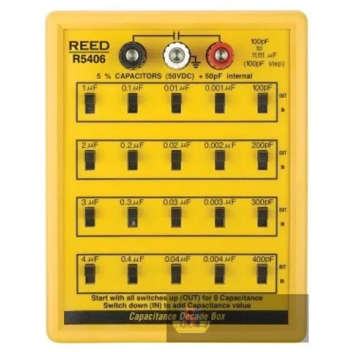 Reed R5406 Capacitance Decade Box