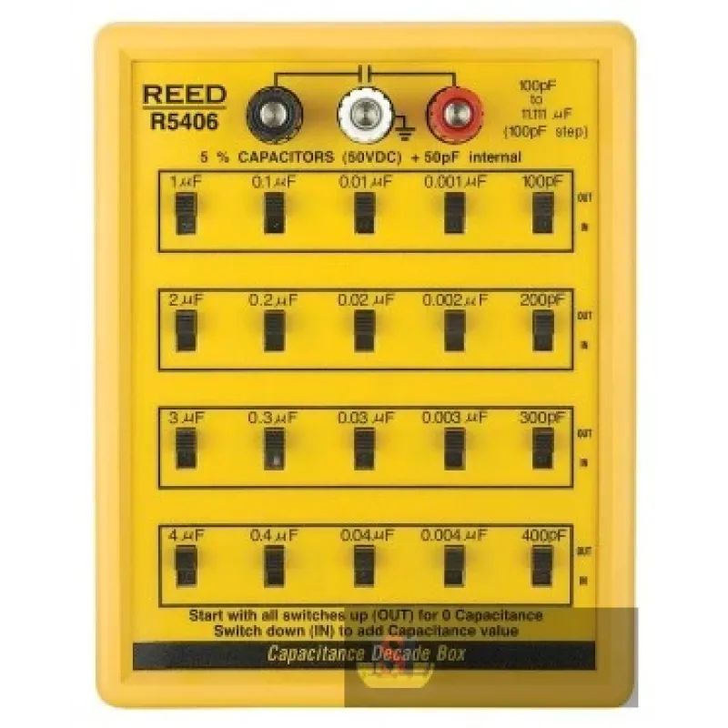 Reed R5406 Capacitance Decade Box
