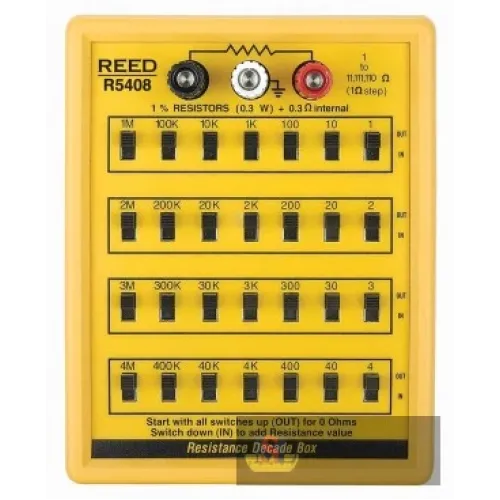 Reed R5408 Resistance Decade Box