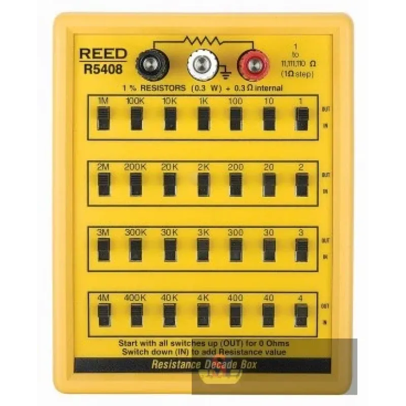 Reed R5408 Resistance Decade Box