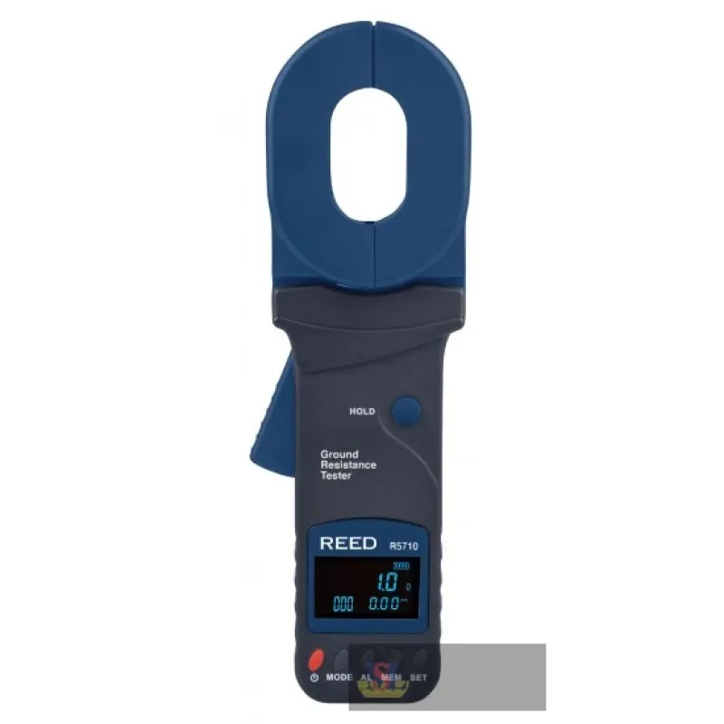 Reed R5710-nist Ground Resistance Tester, Clamp-on W/nist Cert