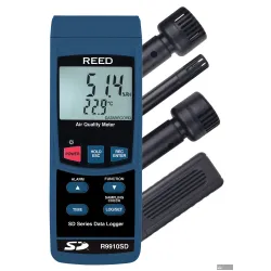 Reed R9910sd-nist Data Logging Air Quality Meter W/nist Cert