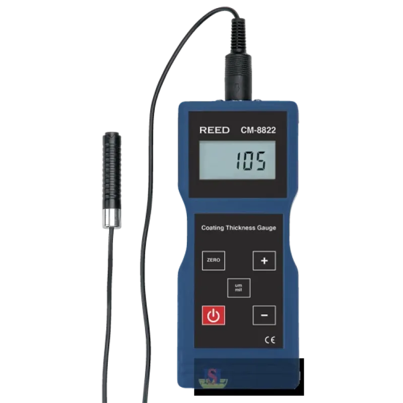 Reed Cm-8822 Thickness Gauge, Coating, 1000um