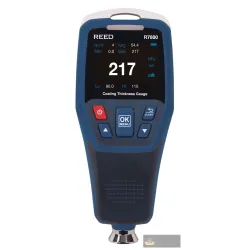 Reed R7800-nist Thickness Gauge, Coating, 1250um/50mils W/nist Cert