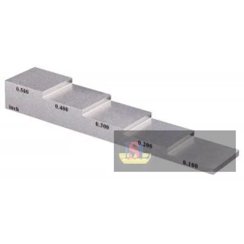 Reed R9060 Calibration Block, 5 Step, Steel