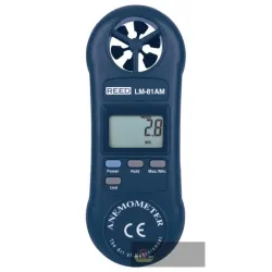Reed Lm-81am-nist Anemometer W/nist Cert