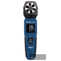 Reed R1600-nist Vane Anemometer, Bluetooth Smart Series W/nist Cert