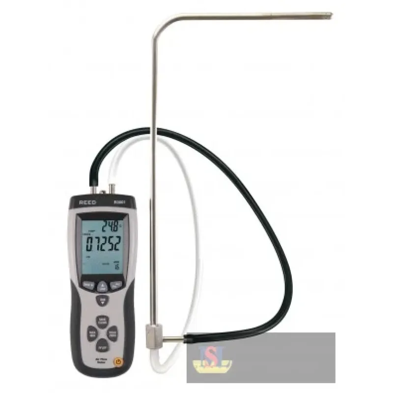 Reed R3001-nist Anemometer/manometer, Pitot Tube, 80.0m/s/±5000pa W/nist Cert