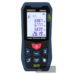 Reed R8005-nist Laser Distance Measurer 164ft, 50m W/nist Cert