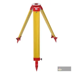 Muya Gst120-9-fct Heavy Duty Wooden, Gst20 Leica Style , Self-locking Tripod, Yellow