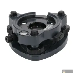 Leica Style Tribrach with Optical Plummet, Black Color