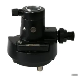 Muya Fdc01d-bk Topcon Style Adapter, with Optical Plummet, Black