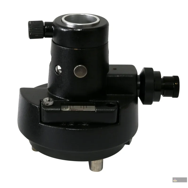 Muya Fdc01d-bk Topcon Style Adapter, with Optical Plummet, Black