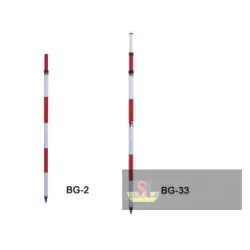 Muya Rp-s55 Range Pole, Strong Steel, 5m 5sections