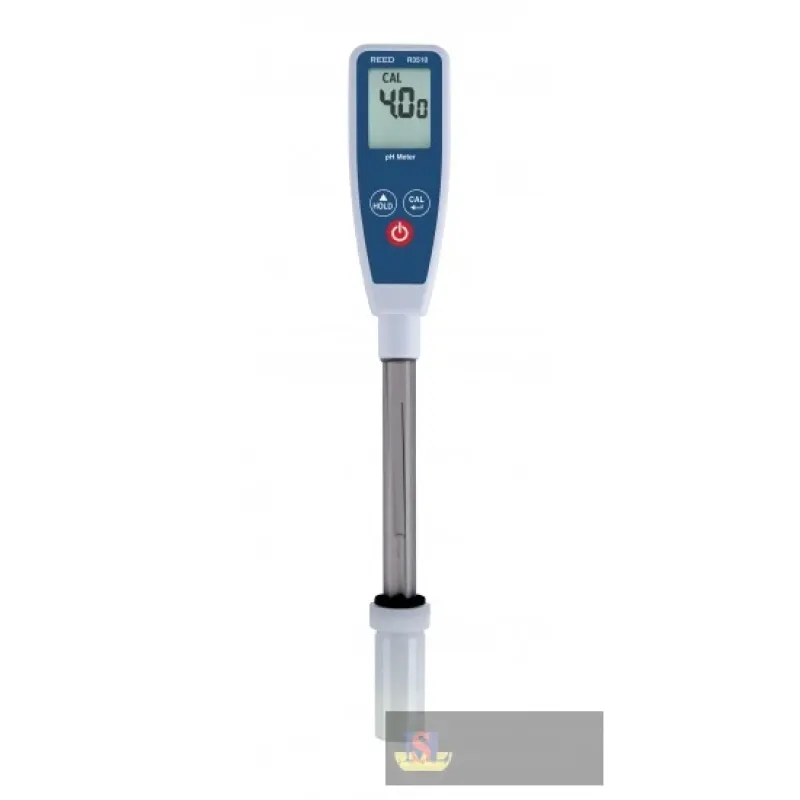 Reed R3510 Long Stem Ph Meter, Pen, 0 to 14ph