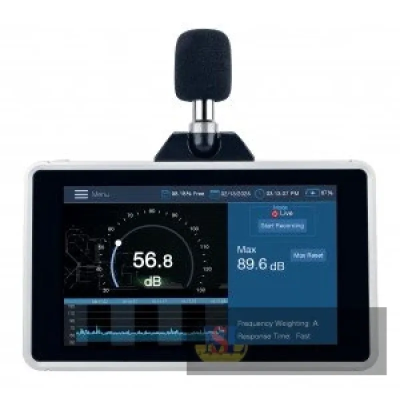 Reed R8075 Data Logging Sound Meter, Desktop/wall Mount