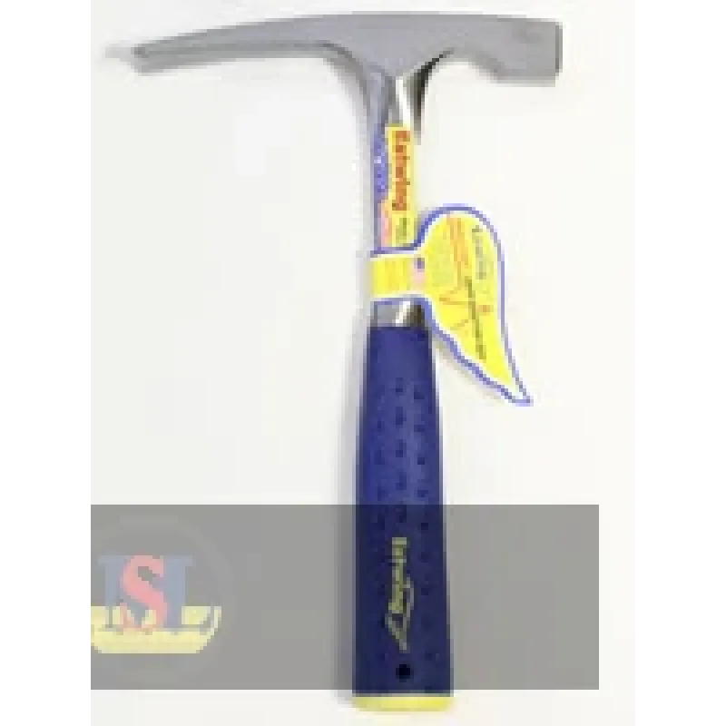 Muya Gh-b600 Geological Hammer, with Pointed Flat Head & Shock Reduction Grip, 22oz (600g)