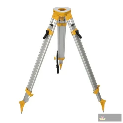 Muya Rta20-fcdsyl Medium Aluminum Tripod, 20 Series, Flat Head, Od160mm, Copper Center Screw, Dual Lock, Self-locking, Yellow Color