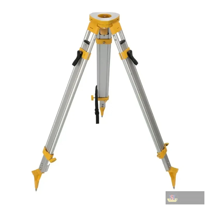 Muya Rta20-fcdsyl Medium Aluminum Tripod, 20 Series, Flat Head, Od160mm, Copper Center Screw, Dual Lock, Self-locking, Yellow Color