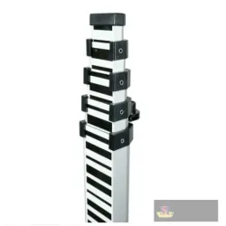 Muya Abs-dal32 Aluminum Barcode Staff for Dal32 Digital Level
