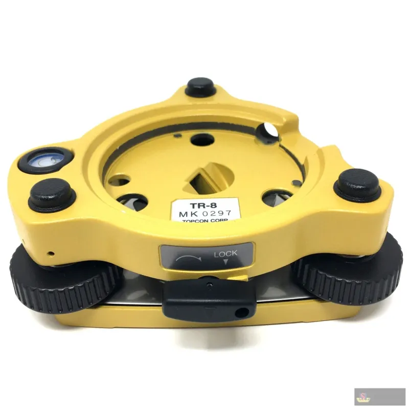 Muya Tr-8 (tpt01-ye) Topcon Precision Tribrach, Without Optical Plummet, Standard Color: Yellow(black Need 50 Moq)