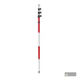 Muya Dz460tl Prism Pole, Twist Lock, Add Prism Height 4.60m, with Soft Bag. Dual Adapter