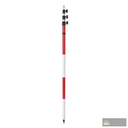 Muya Dz520tl Prism Pole, Twist Lock, Add Prism Height 5.20m, with Soft Bag. Dual Adapter