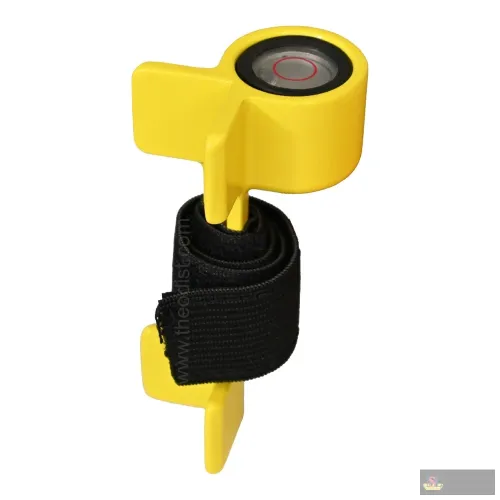 Muya Pa40 Rod Level, Metal Style, with Velcro, Packed in Box, Bubble Accuracy 40', Standard Color: Yellow